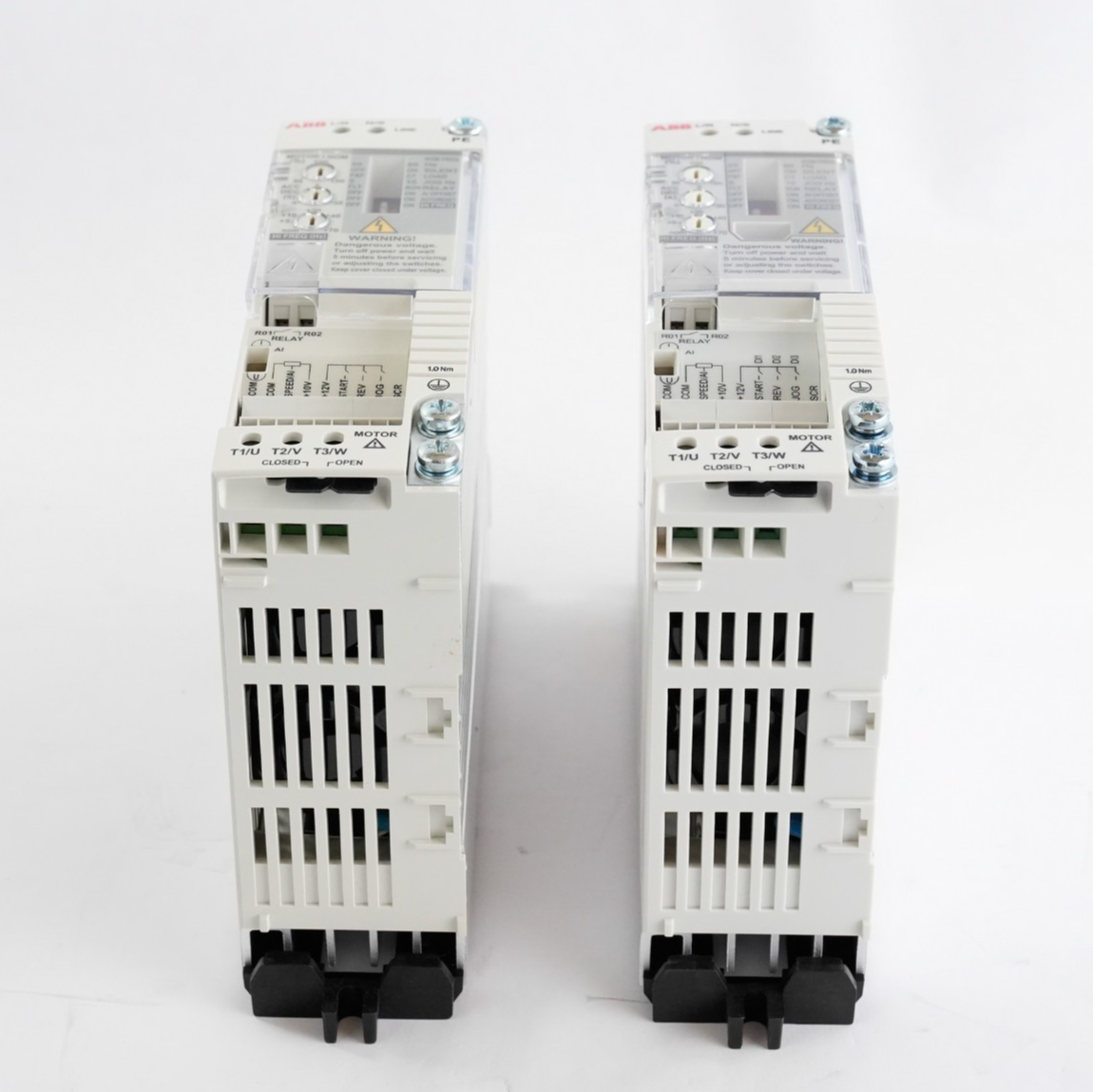 ABB ACS50-01N-02A2-1 110-120V 6.9A 50/60Hz 0.37Kw 1/2HP