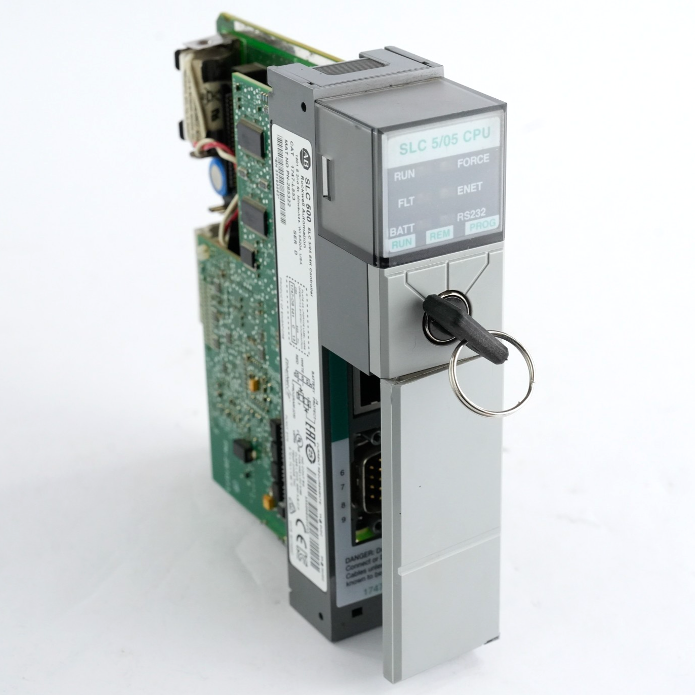 Allen Bradley 1747-L553 /D SLC 500 5/05 CPU Processor 1747L553 Ser D Refurbished