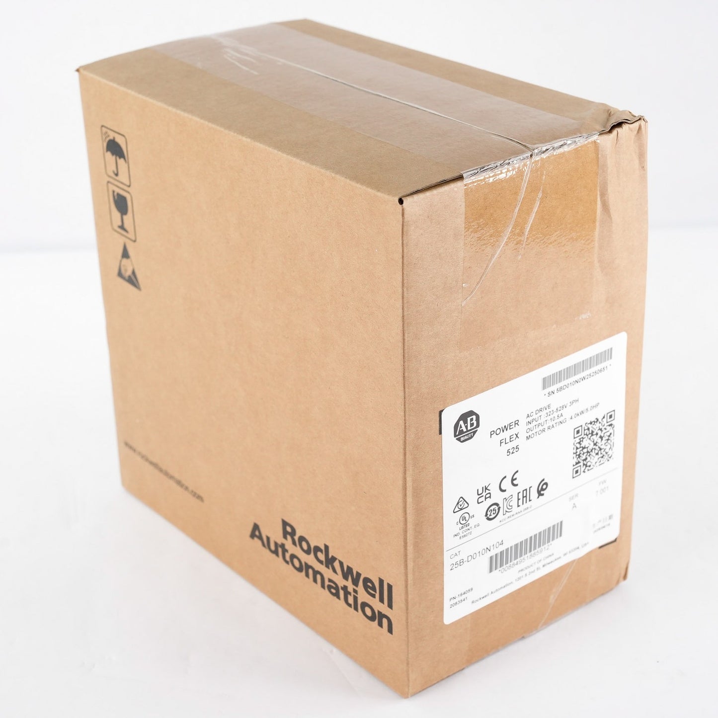 Allen Bradley 25B-D010N104 /A PowerFlex 525 AC Drive 3-Phase - Sealed Surplus