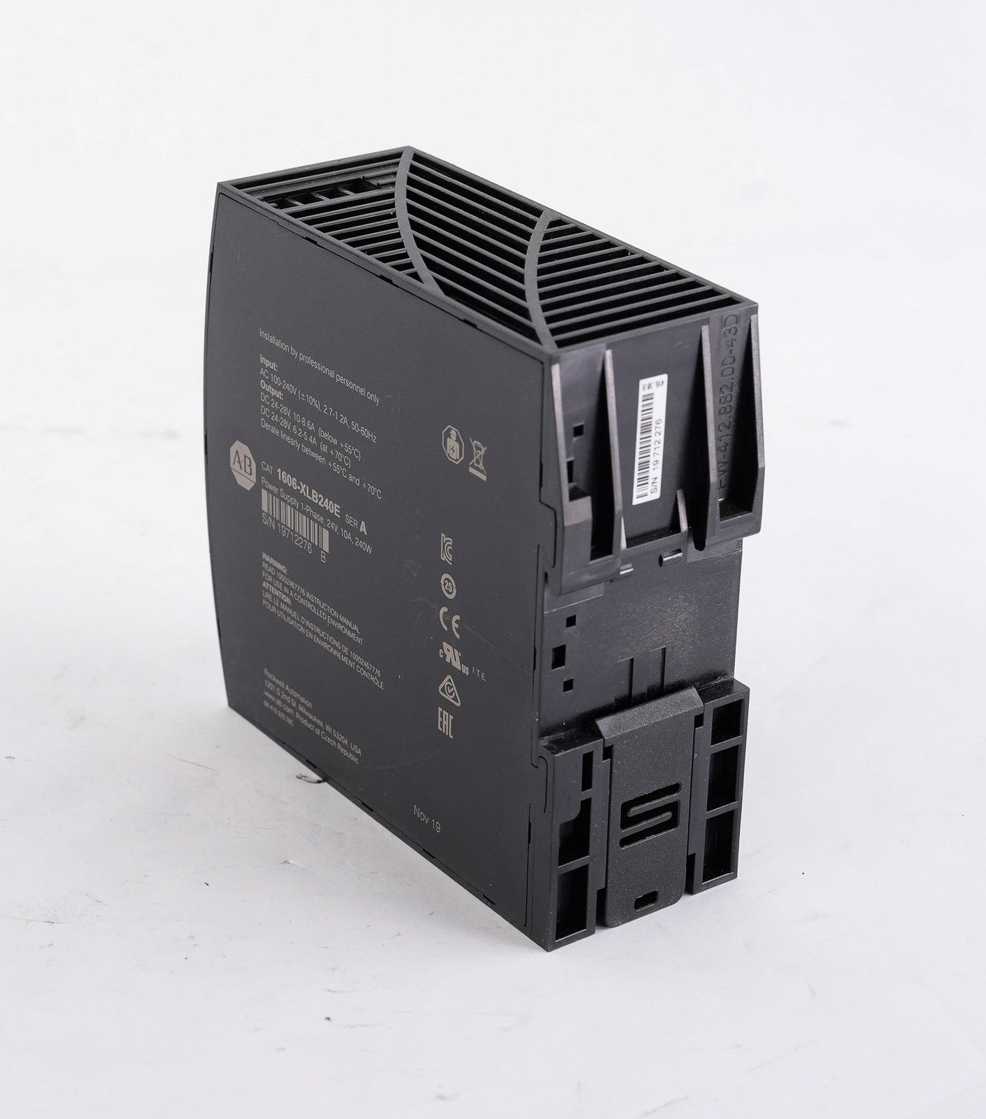 Allen Bradley 1606-XLB240E /A Power Supply 1-Phase 24V 10A 240W 1606XLB240E