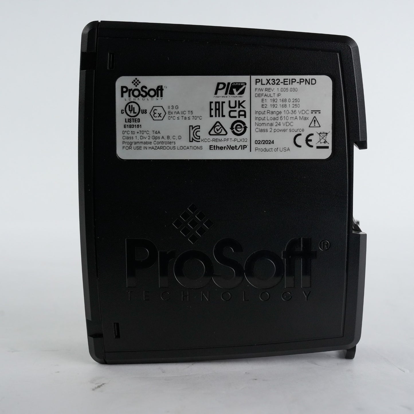 ProSoft PLX32-EIP-PND / PLX32EIPPND EtherNet / IP to PROFINET® Gateway