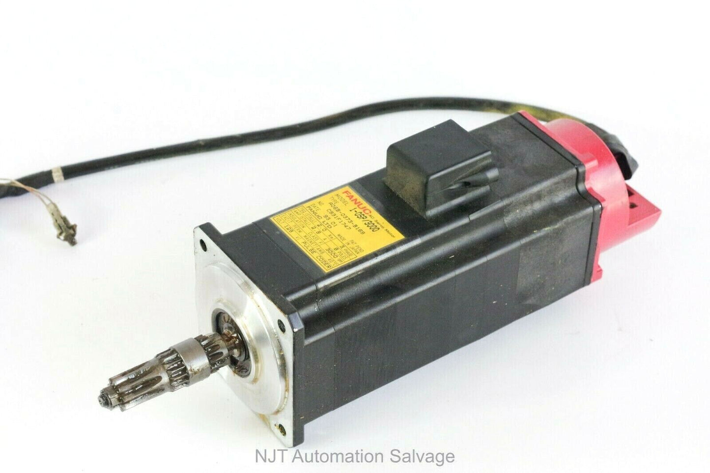 Fanuc AC Servo Motor A06B-0373-B169 1-OSP/3000 + a860-0346-t041 Encoder + WRNTY