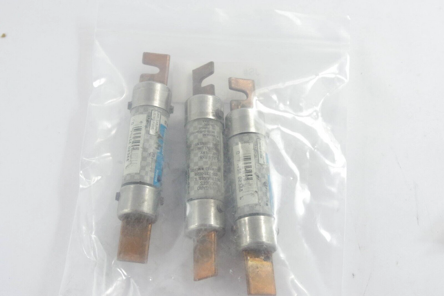 3x Littelfuse FLNR-100-ID / FLNR100ID Indicator Fuse 100A 250V Class RK5