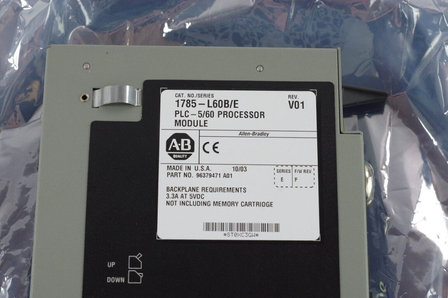 Allen Bradley 1785-L60B Plc-5 Processor Module Ser E / 1785-L60B/E