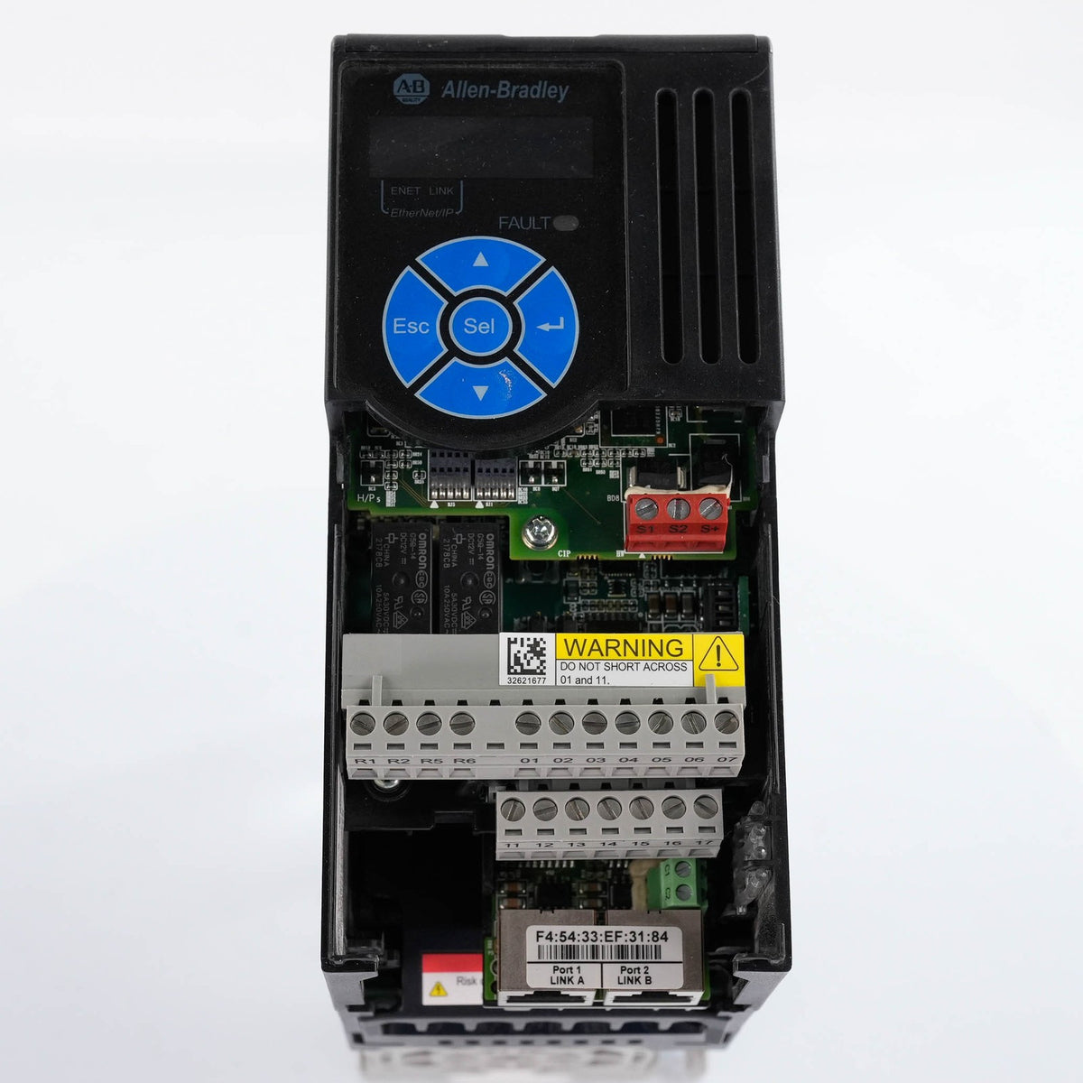 Allen Bradley 25C-D1P4N114 PowerFlex 527 AC Drive 480V 3PH 0.5HP 0.4kW