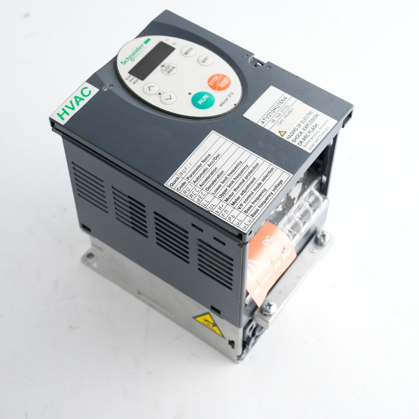 Schneider Electric ATV212HU15N4 1.5kW 2HP 480V 3PH Variable Speed Drive