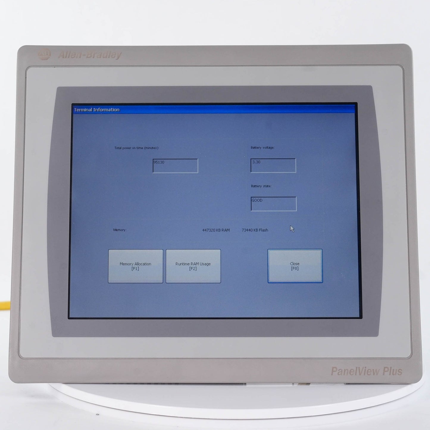 Allen Bradley 2711P-T10C21D8S /D PanelView Plus 7 10in Touch 24V 2711PT10C21D8S