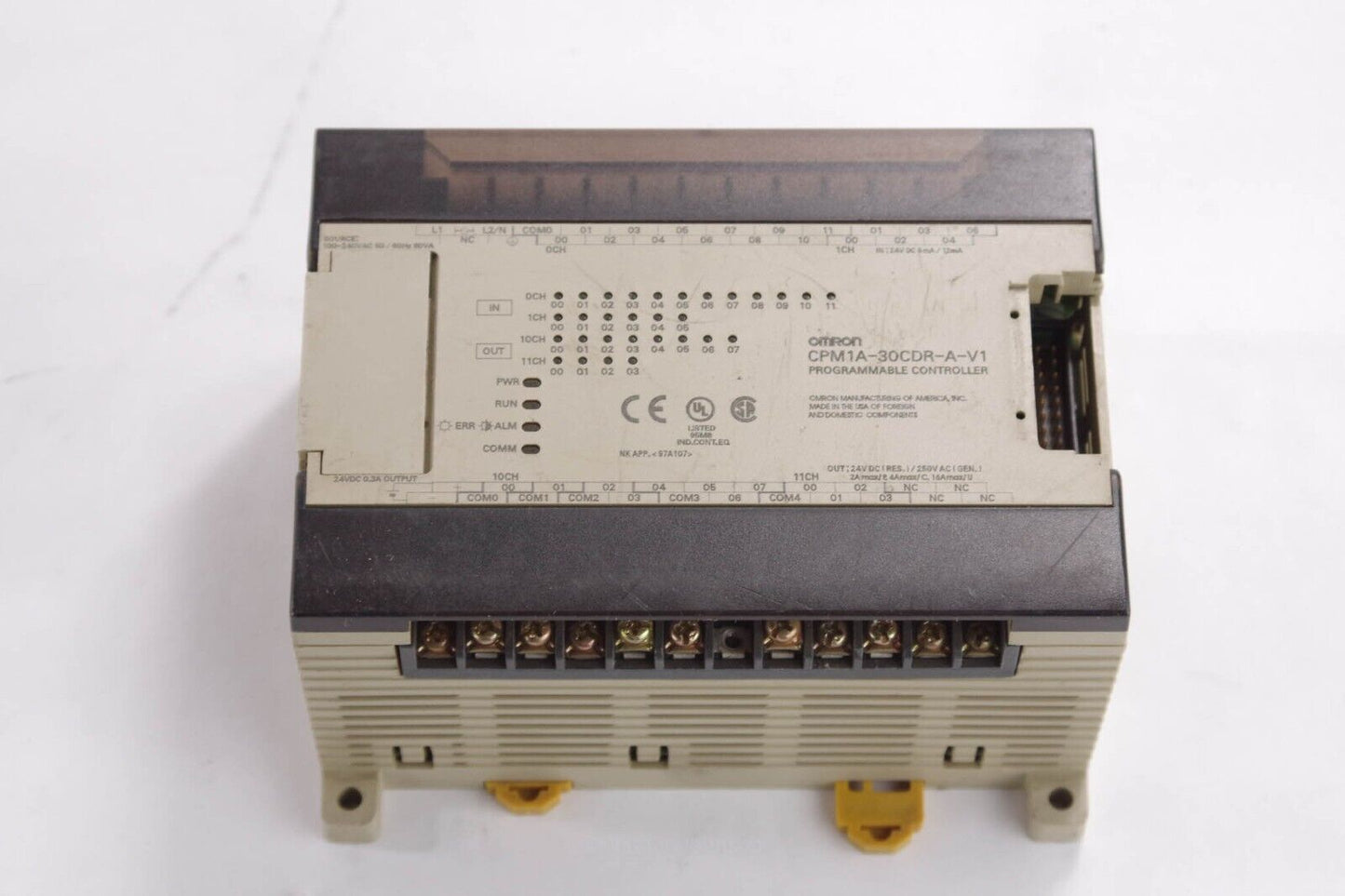 Omron CPM1A-30CDR-A-V1 PROGRAMMABLE CONTROLLER