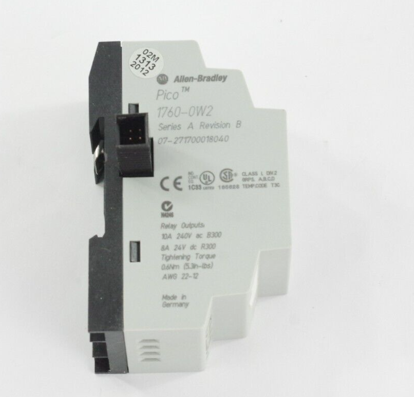 Allen Bradley 1760-OW2 Ser A Rev B Pico Controller 2 Point Relay Output Module