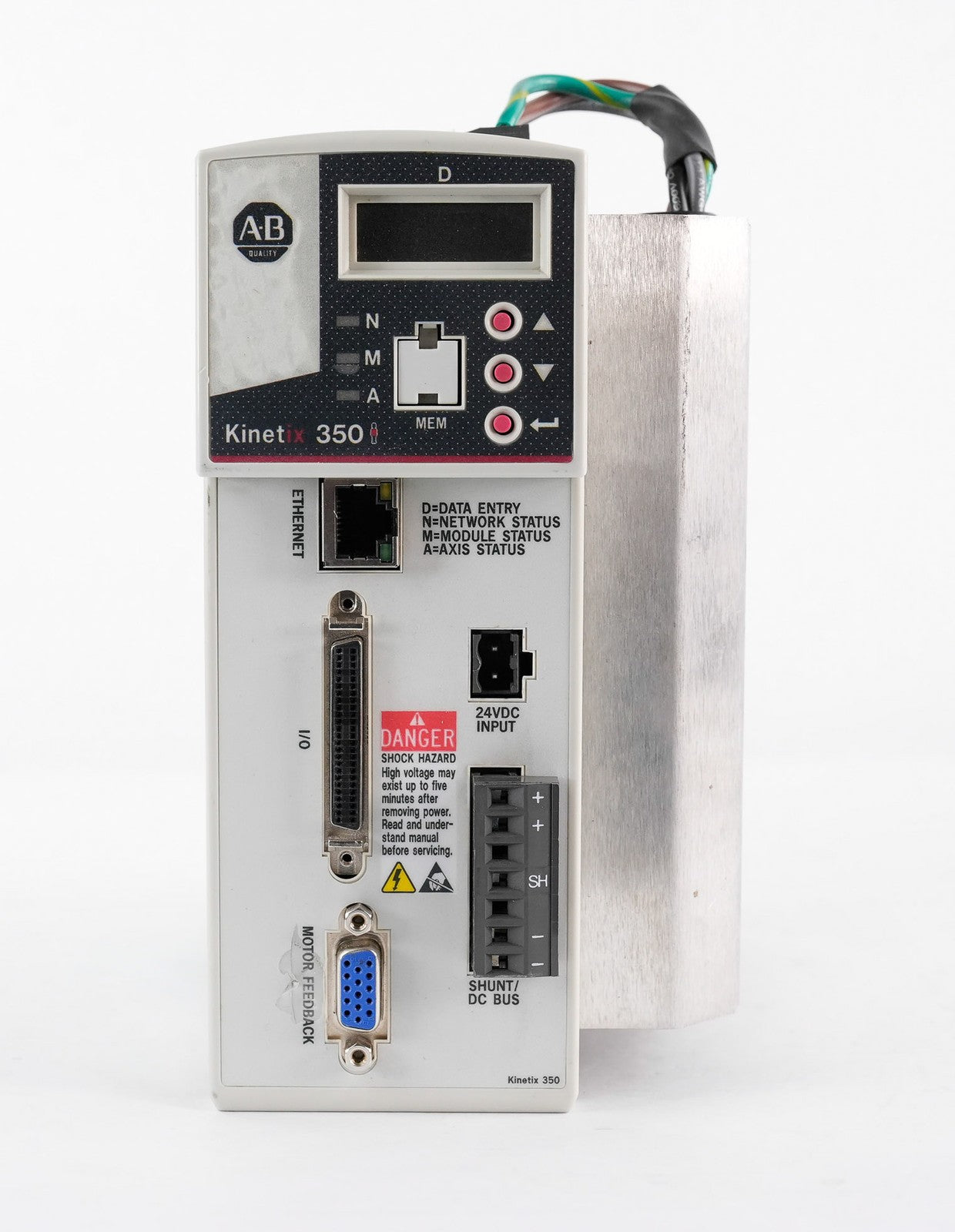 Allen Bradley 2097-V34PR6-LM /A Kinetix 350 Servo Drive 2097V34PR6LM + 2097-F2