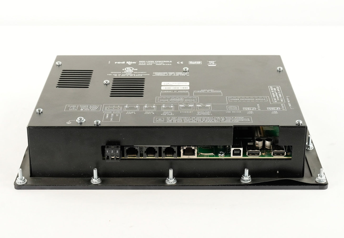 Red Lion Controls G310S210 G3 Series 10.4" HMI Operator Interface Display G310