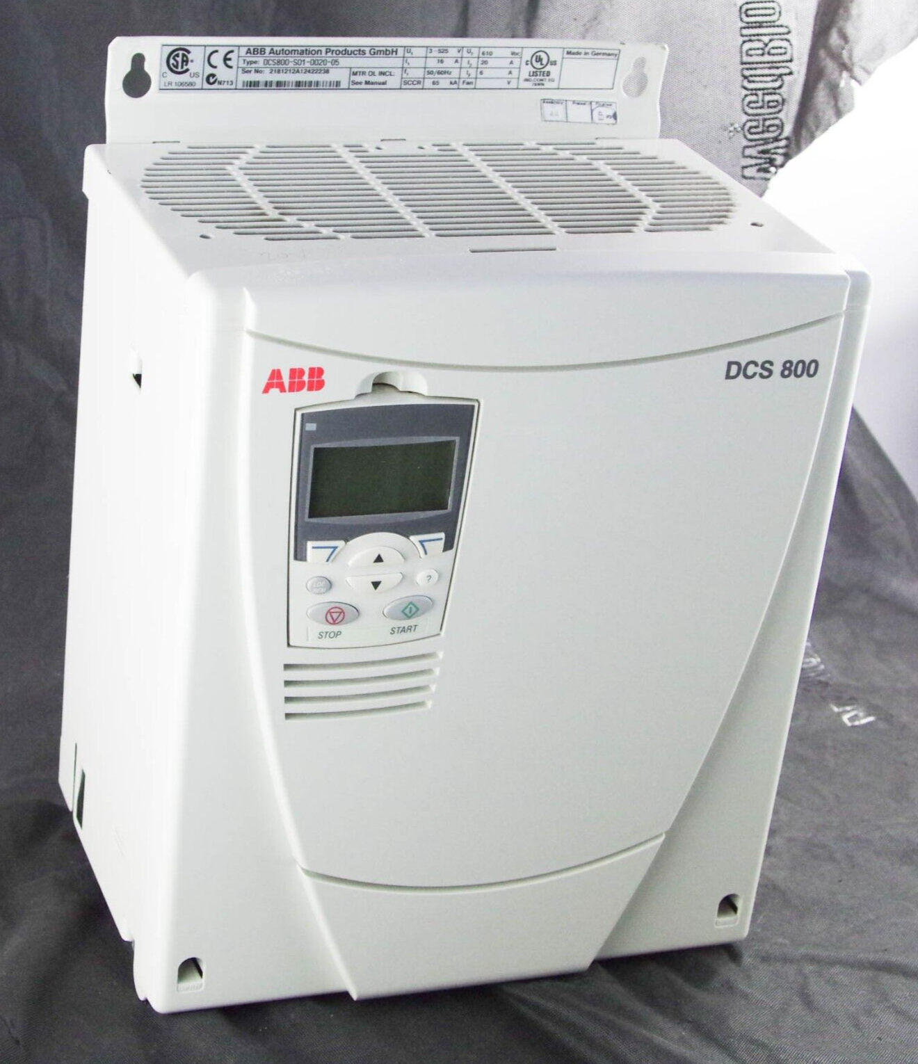 ABB DCS800-S01-0020-05 / DCS800S01002005 DC Variable Frequency Drive DCS800