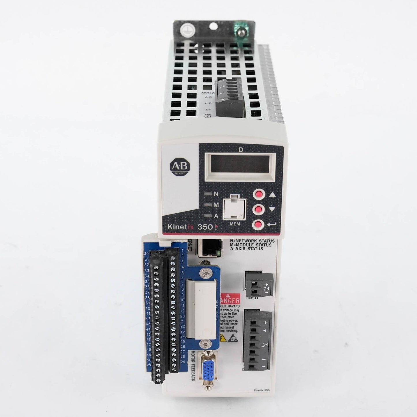 Allen Bradley 2097-V33PR3-LM Ser A Kinetix 350 Servo Drive 240V 1-Phase 2A