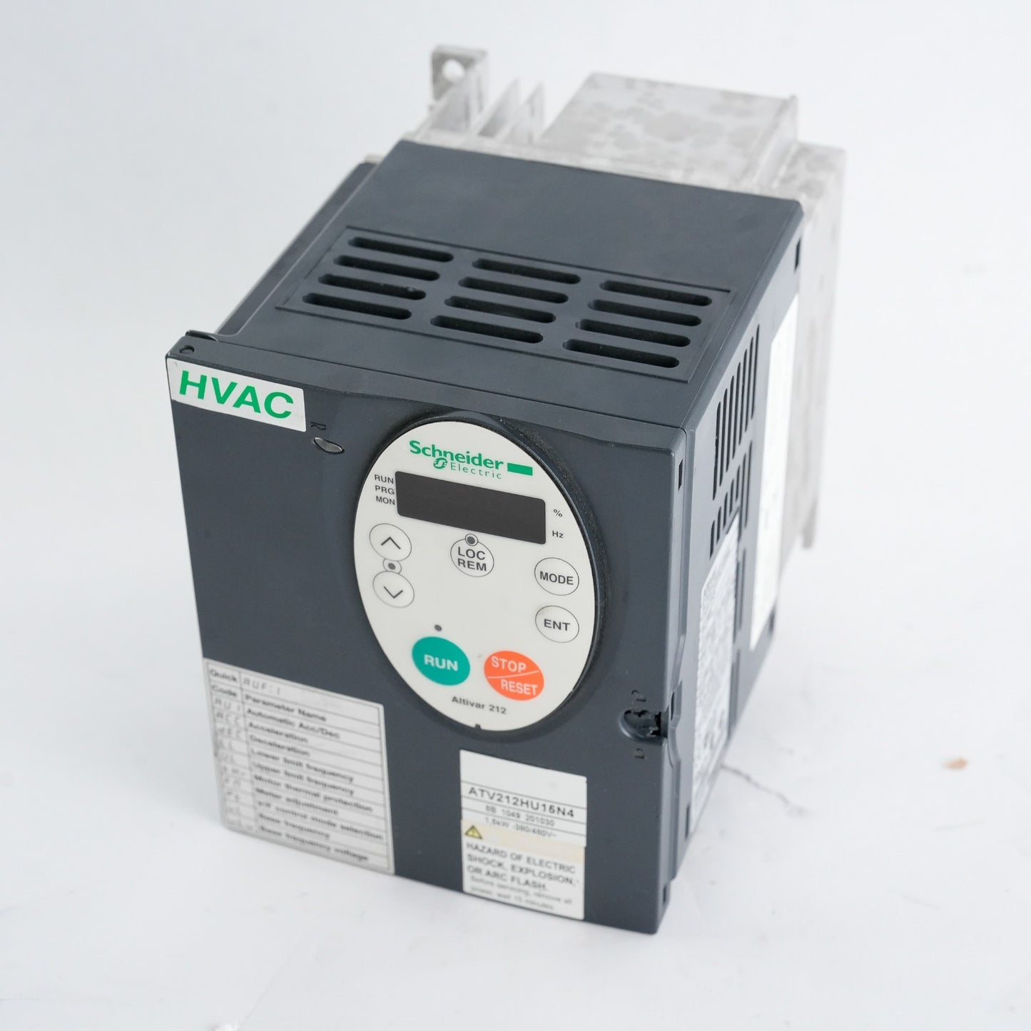 Schneider Electric ATV212HU15N4 1.5kW 2HP 480V 3PH Variable Speed Drive