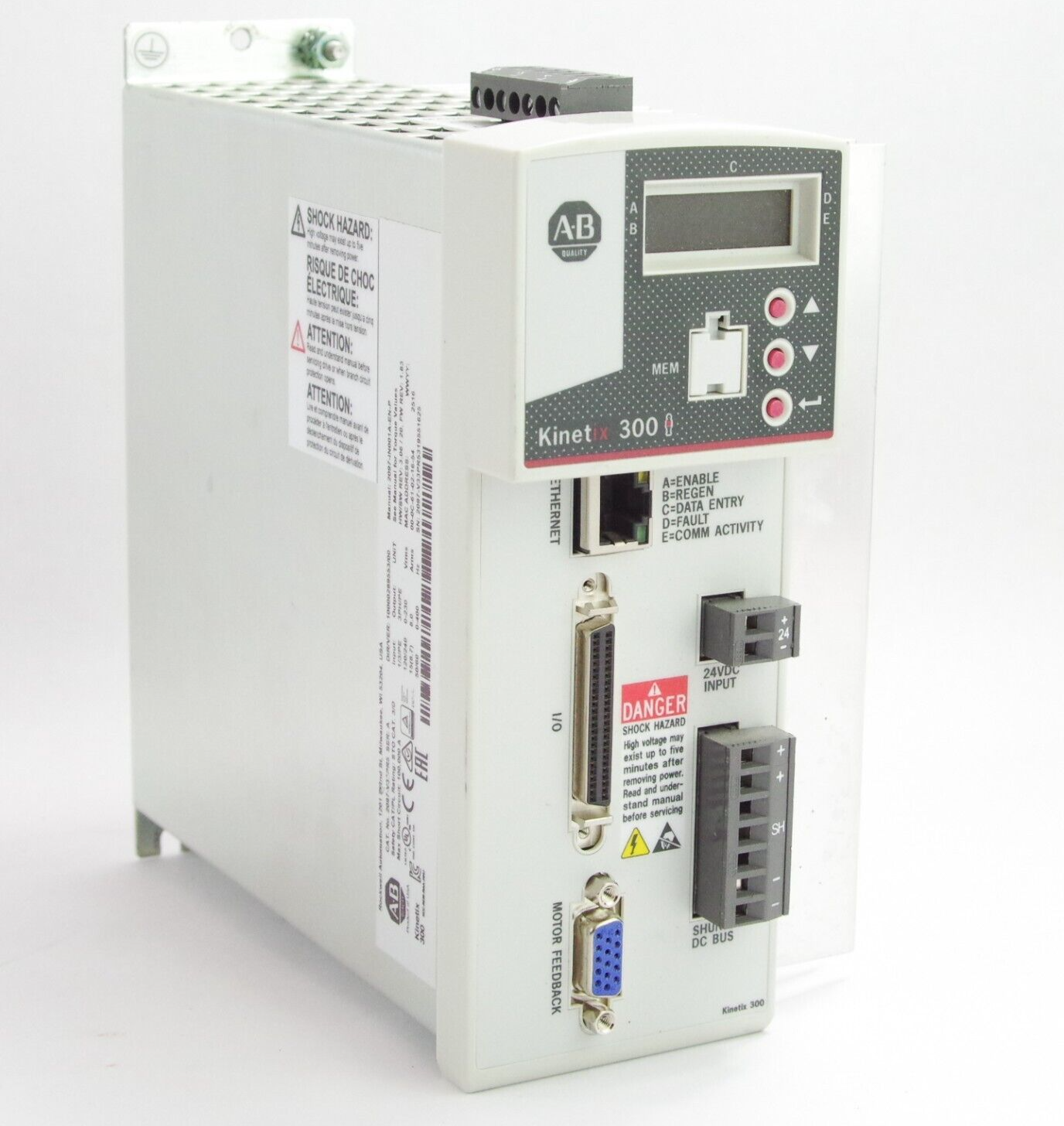 Allen Bradley 2097-V33PR5 Ser A Kinetix 300 Servo Drive 2097V33PR5