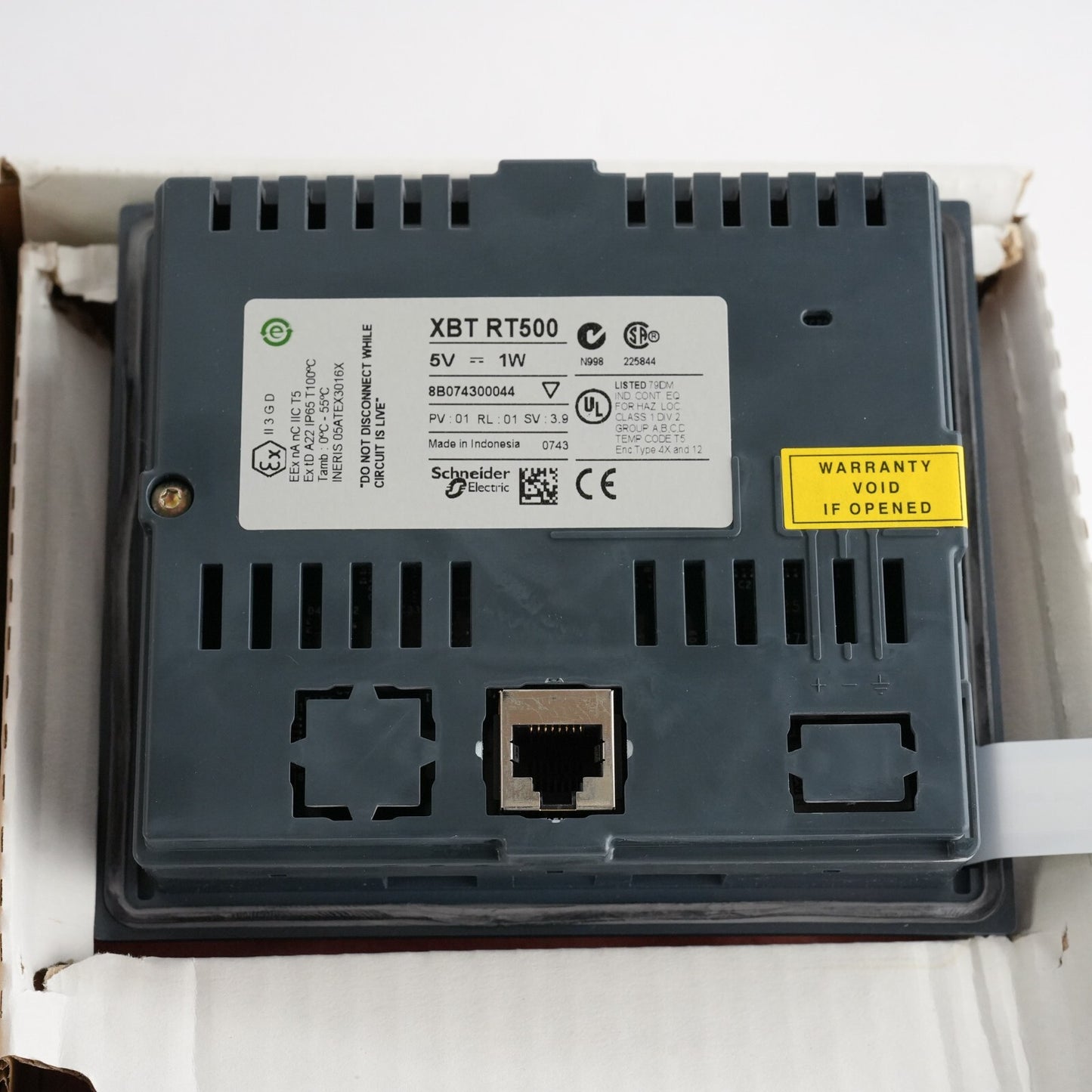 Schneider Electric Magelis XBTRT500 Text Display - Open Box