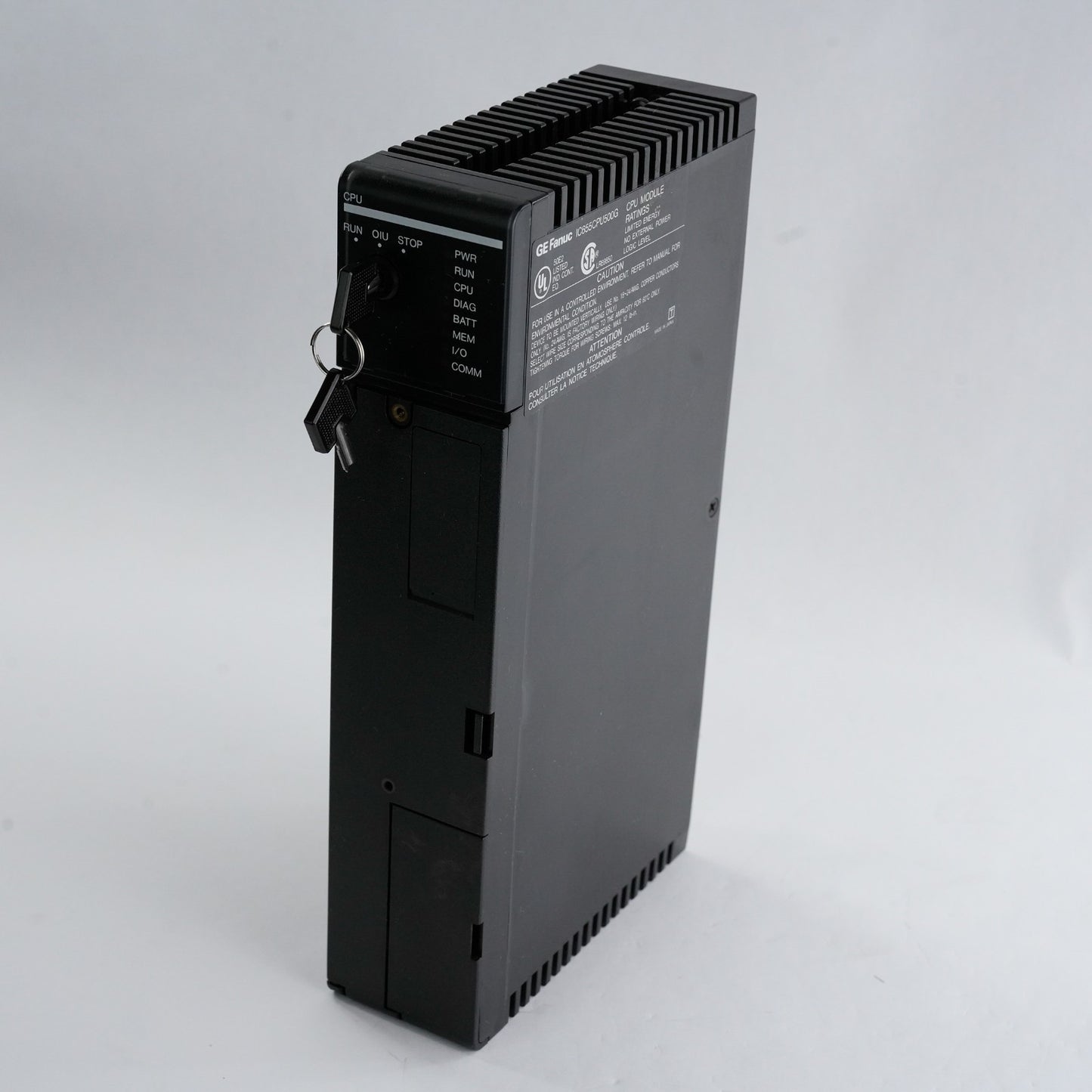 GE Fanuc IC655CPU500G GE Series 5 CPU Processor IC655CPU w/ Key - Open Box