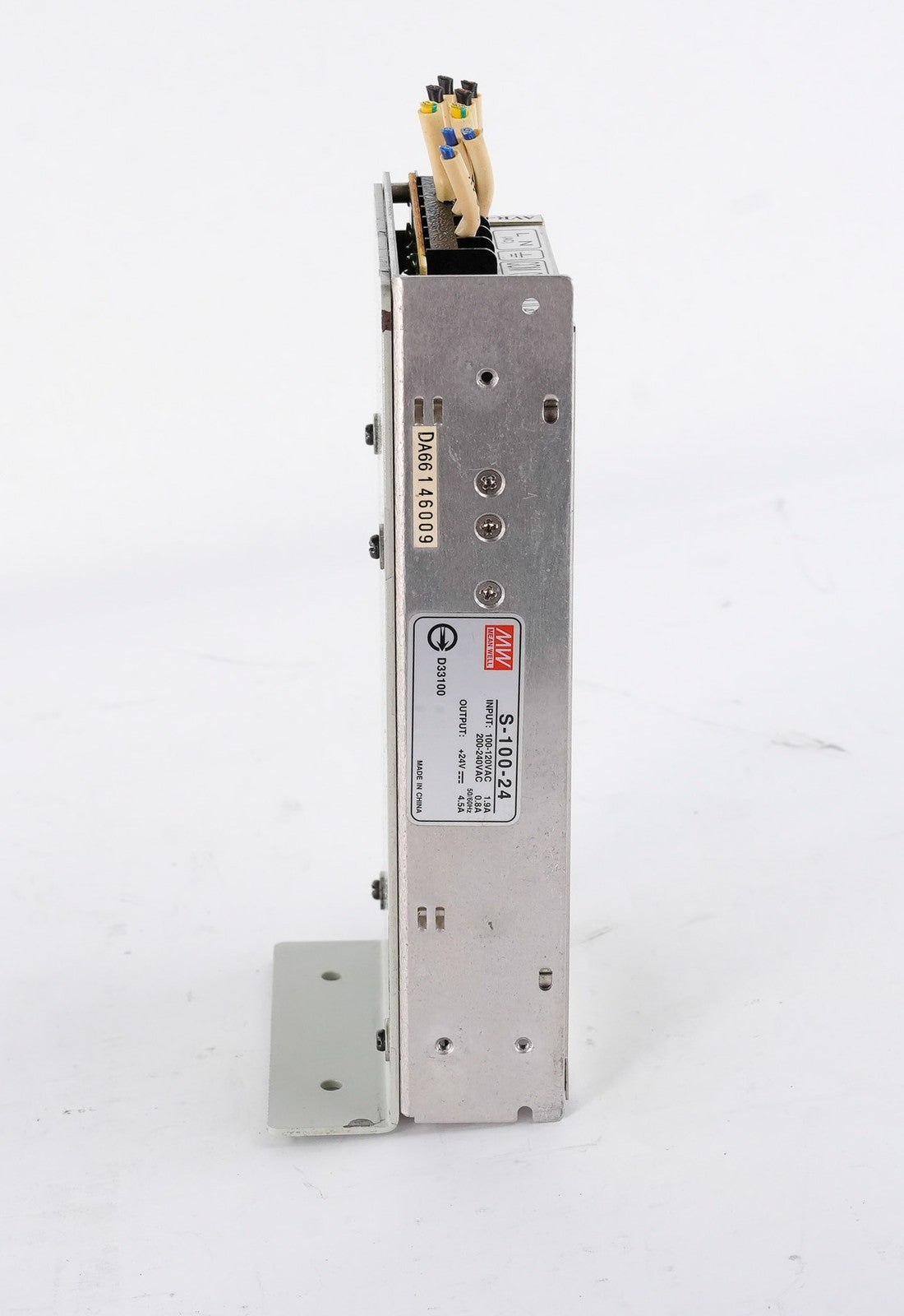 Mean Well S-100-24 Enclosed Switching Power Supply 24V 4.5A S10024