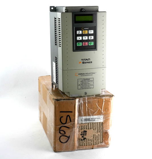 Cerus Industrial CI-007-P2 VFD Titan P Series AC 240V 7.5 HP CI007P2 Drive + WTY