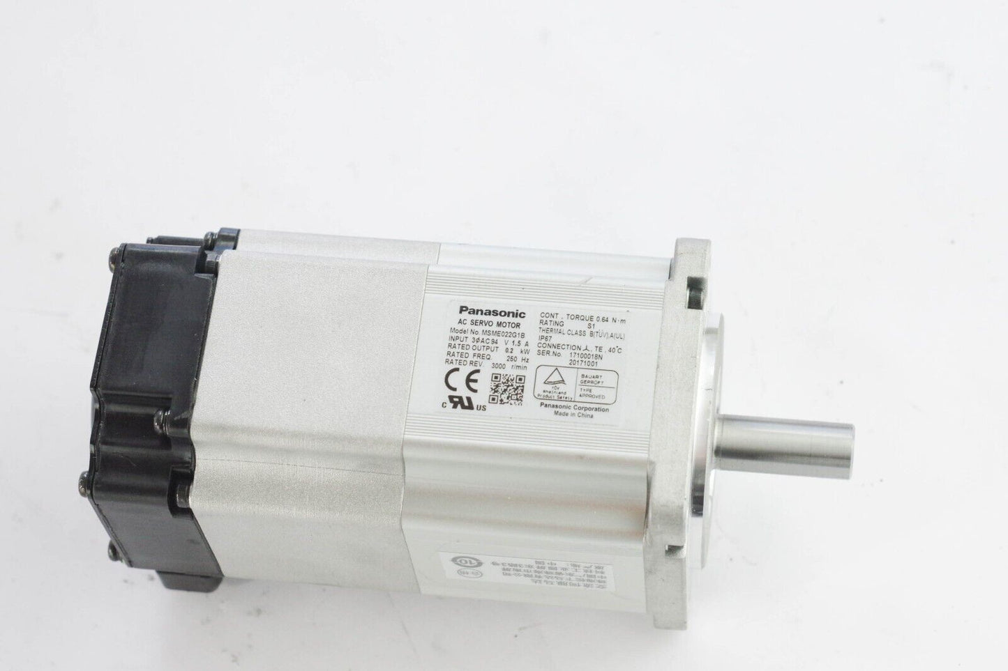 Panasonic MSME022G1B AC Servo Motor - New Without Box