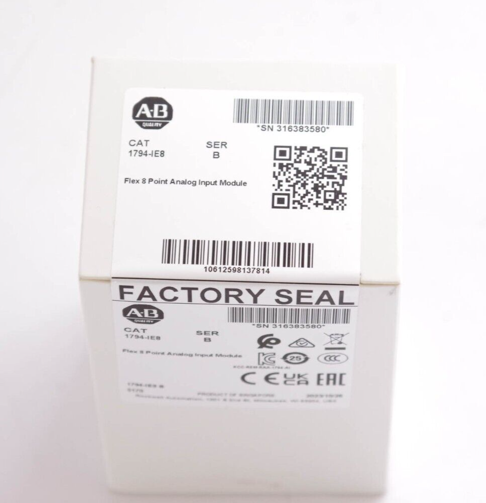 Allen Bradley 1794-IE8 / 1794IE8 Ser B Flex 8 Point Analog Input Module