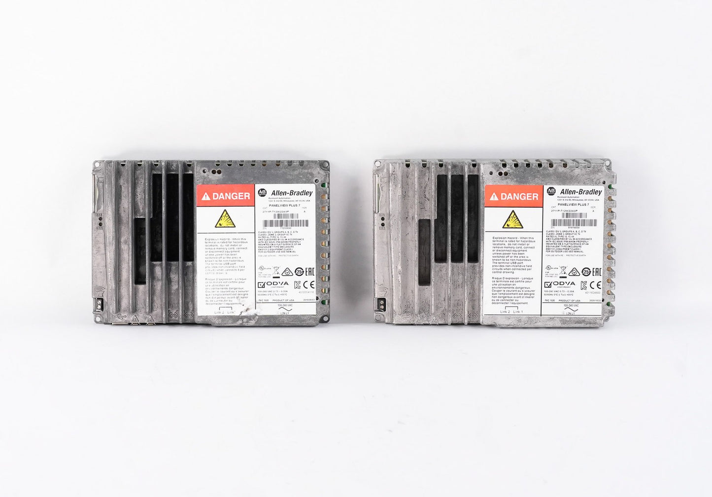 Allen Bradley 2711P-T12W22A9P A PanelView Plus 7 Performance 120 AC Logic Module