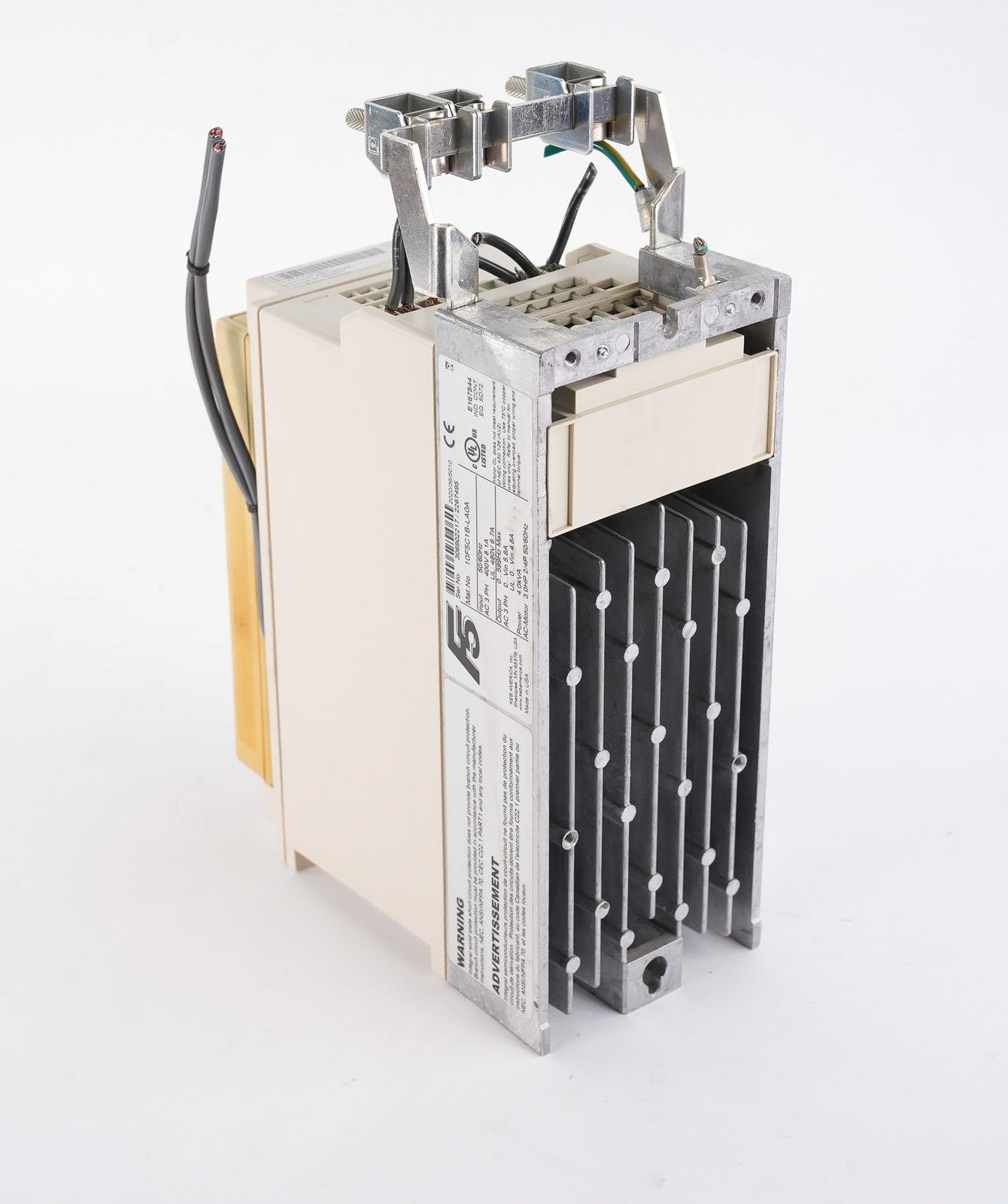 KEB Combivert 10F5C1B-LA0A AC Drive 480V 3-Phase 6.7A 10F5C1BLA0A