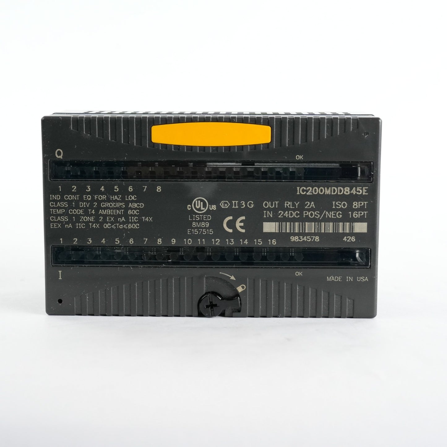 GE Fanuc Versamax IC200MDD845 / IC200MDD845E Discrete I/O Module