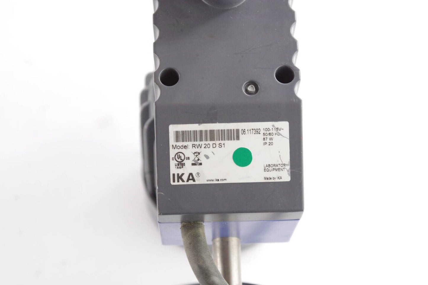 IKA RW 20 D S1 Digital Overhead Stirrer Motor / RW20DS1