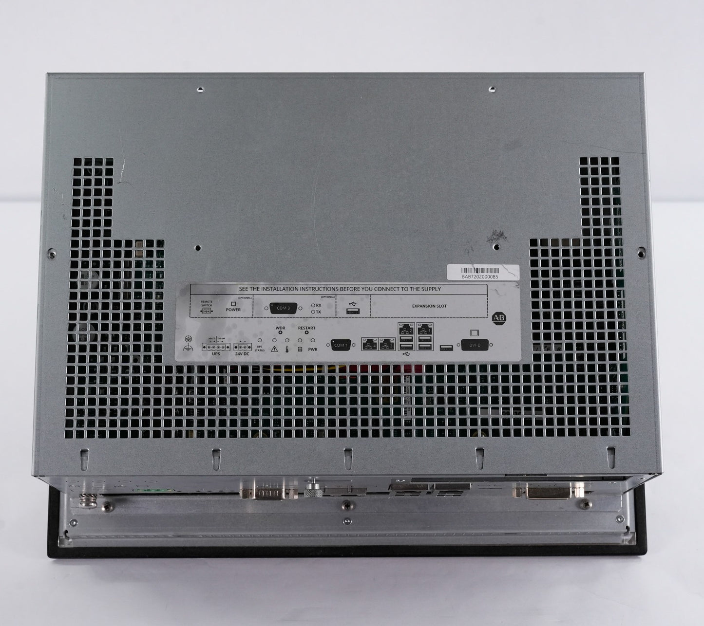 Allen Bradley 6300P-121BAPSXDNB-5CBBW19NNNBNN-NN1S /A Panel PC ASEM - For Parts