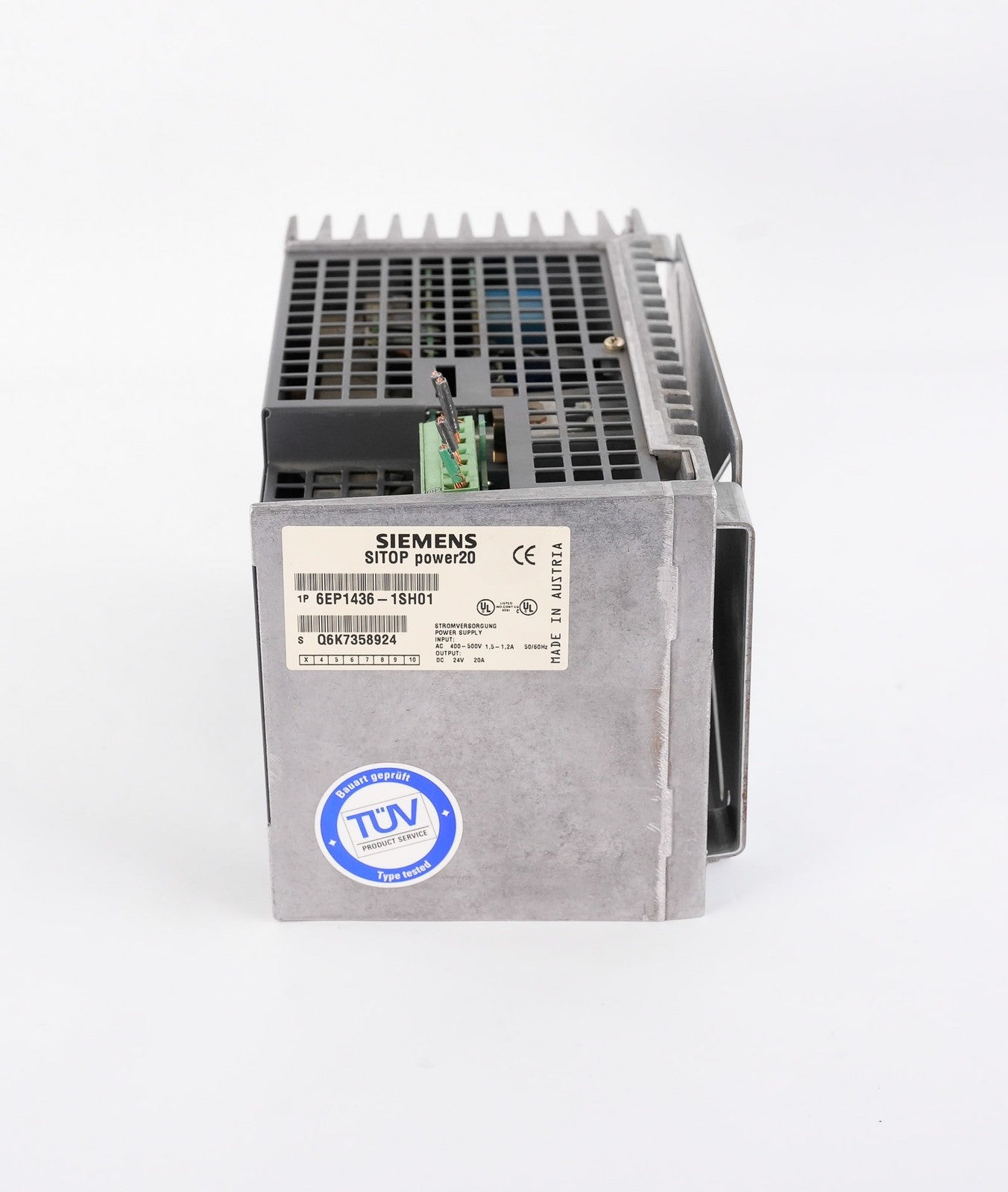 Siemens 6EP1436-1SH01 SITOP power20 Power Supply 400-500V 6EP14361SH01