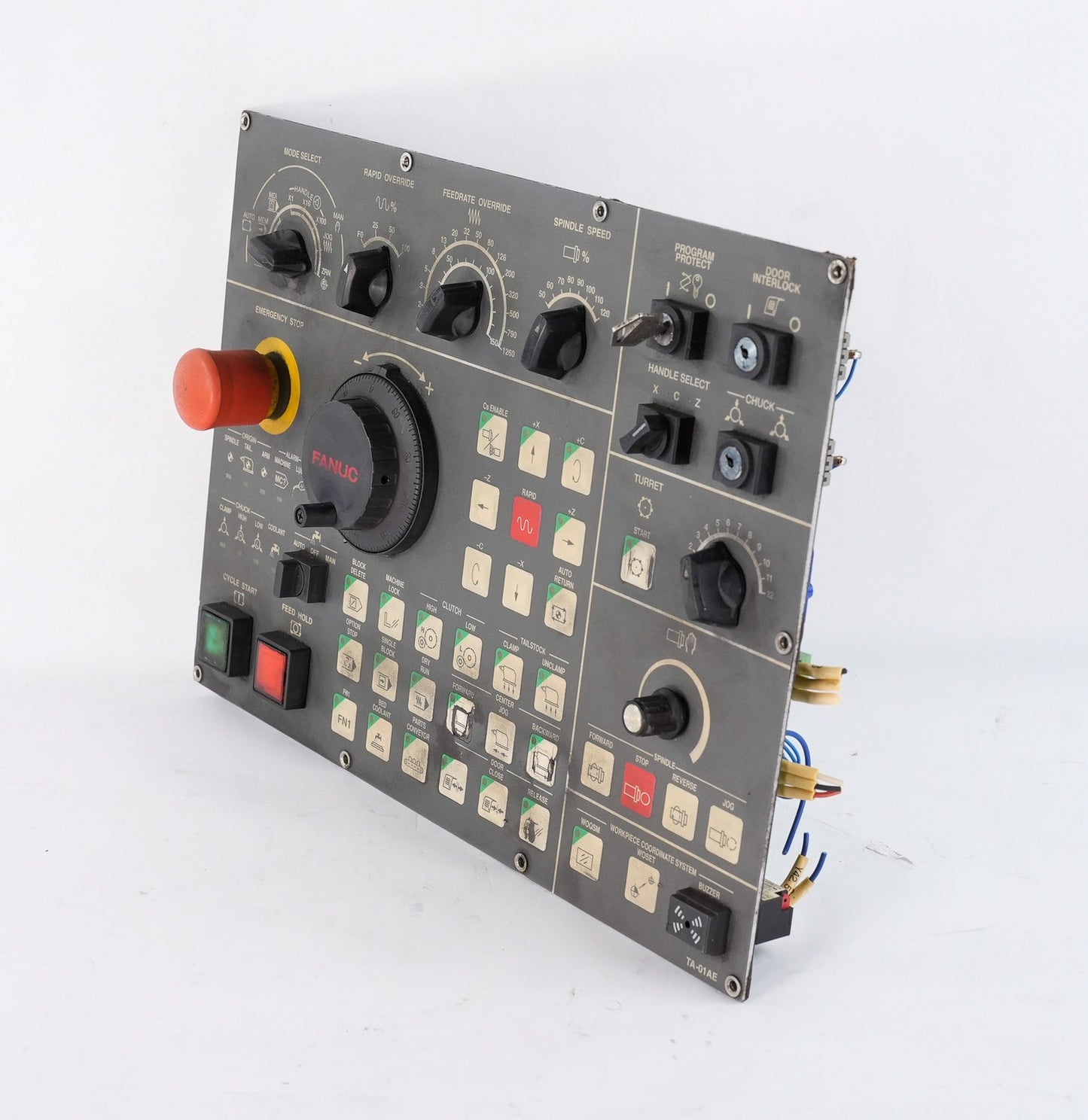 FANUC TA-01AE Manual Pulse Generator Control Panel + A860-0203-T001