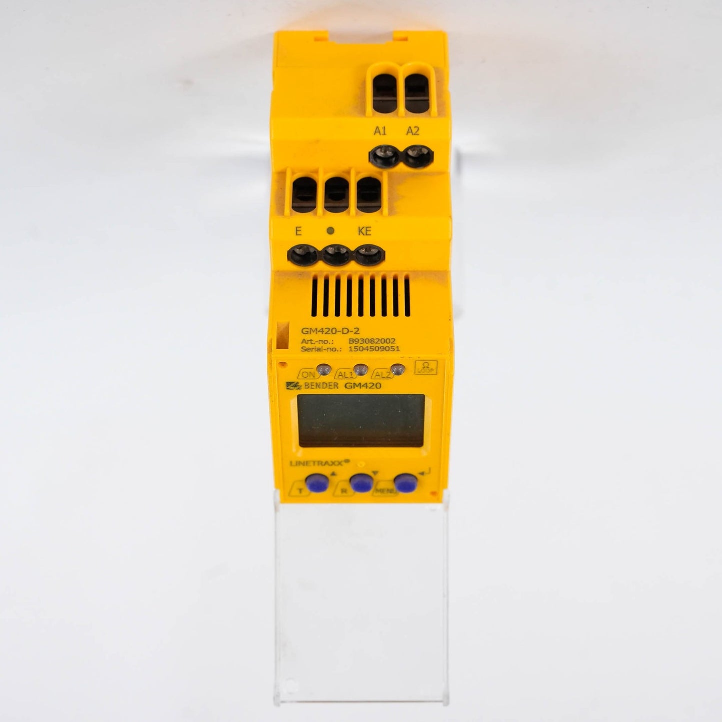 Bender GM420-D-2 Ground Monitor AC/DC 0-100V 15-400Hz GM420D2 Voltage Relay
