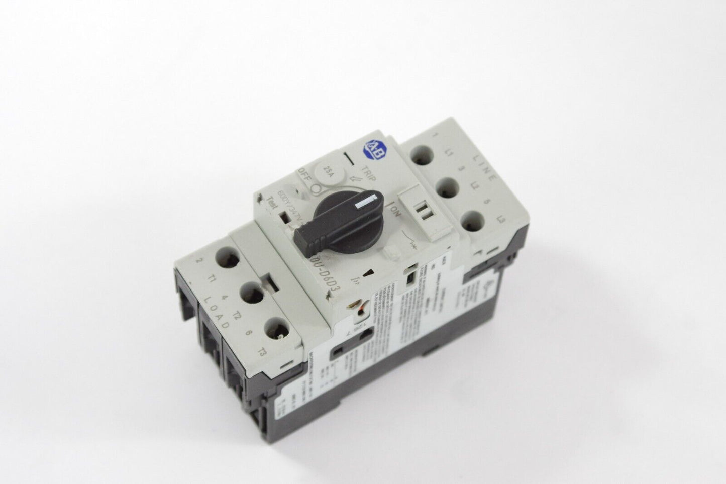 ALLEN BRADLEY 140U-D6D3-C25 /B CIRCUIT BREAKER 25A