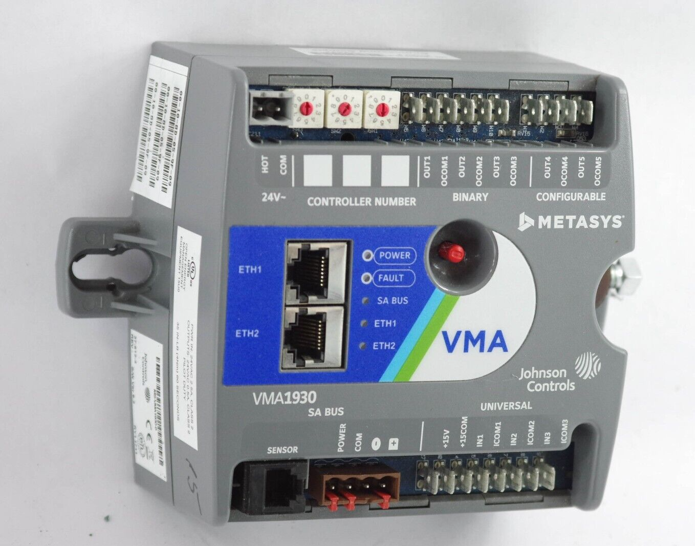 Johnson Controls MS-VMA1930-0 / MSVMA19300 VAV Programmable Controller VMA1930