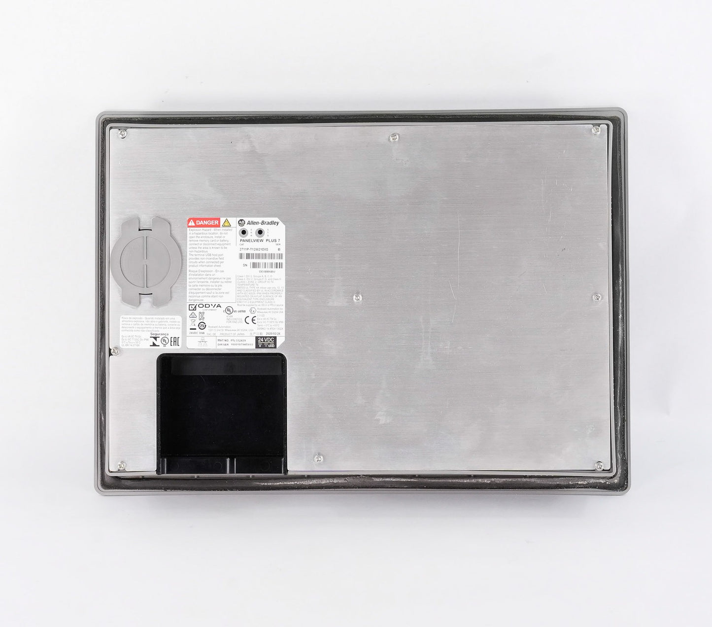 Allen Bradley 2711P-T12W21D8S /B PanelView Plus 7 Standard HMI 2711PT12W21D8S