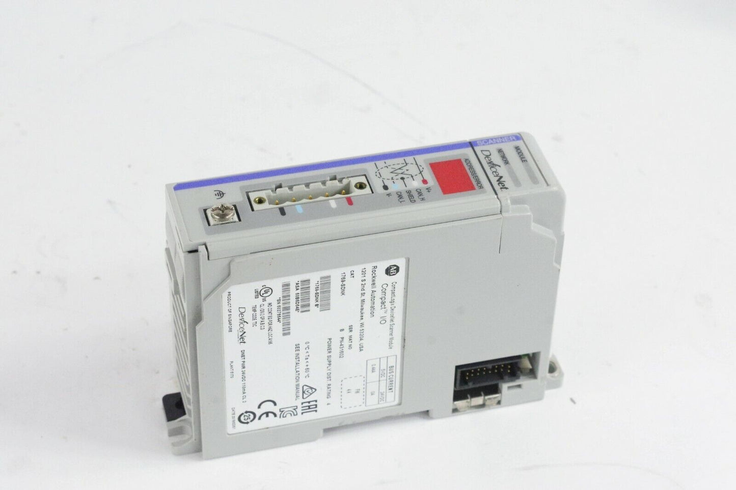 ALLEN BRADLEY 1769-SDNK Ser B DeviceNet Scanner Module