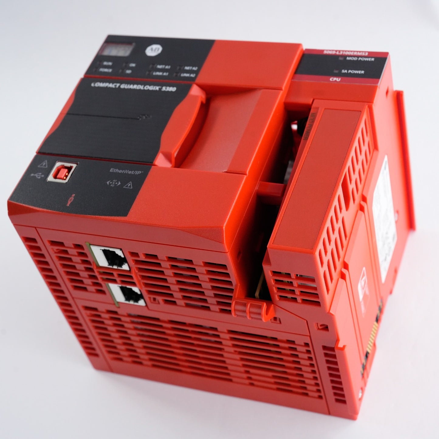 Allen Bradley 5069-L3100ERMS3 /A FW 1.065 GuardLogix Safety Controller (Red)