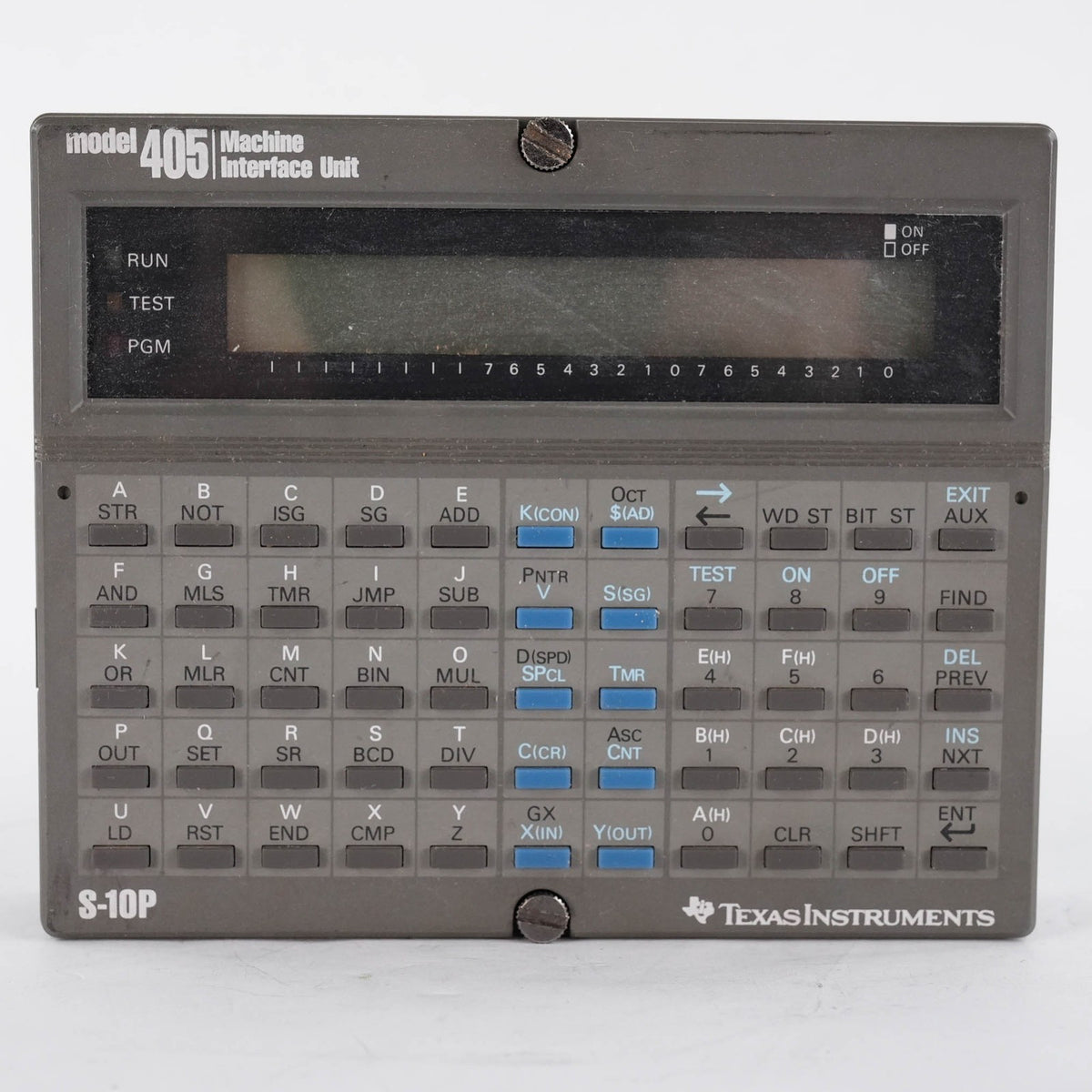 Texas Instruments Model 405 S-10P Machine Interface Unit Keypad S10P