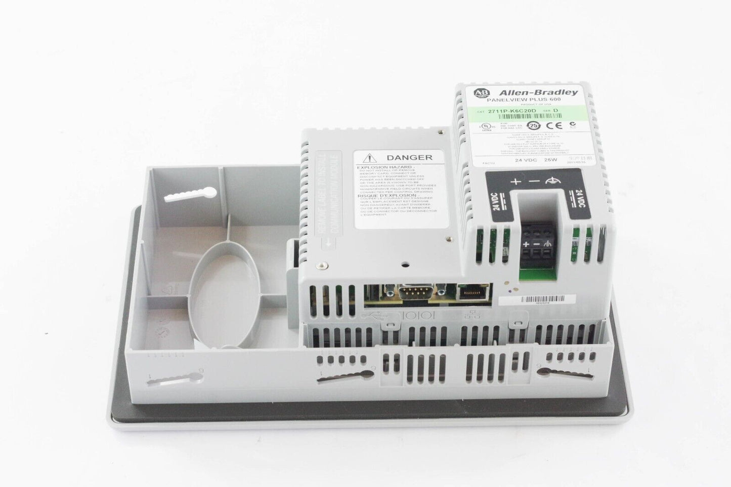 ALLEN BRADLEY 2711P-K6C20D /D PANELVIEW PLUS 600 Ser D