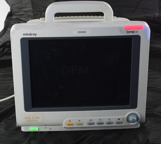 Mindray DPM6 Patient Monitor - FOR PARTS