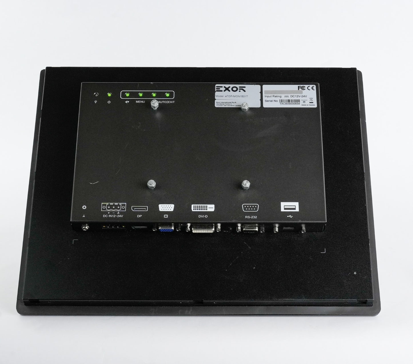 EXOR International eTOP-MON1501T Display Module 12V-24V eTOPMON1501T
