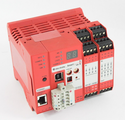 Allen-Bradley 1752-L24BBBE SmartGuard 600 Safety Controller Ser. A - Lightly Use