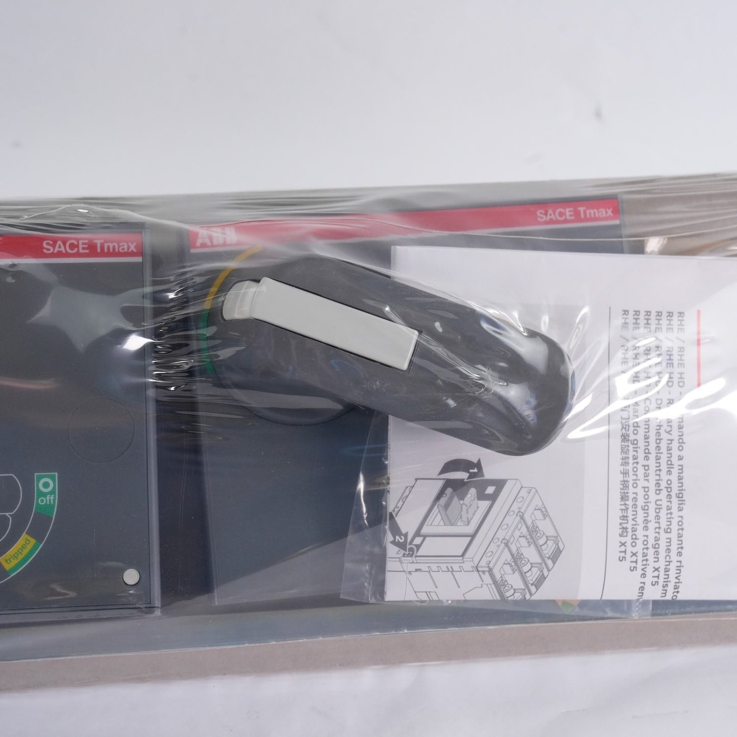 ABB 1SDA104843R1 Rotary Handle Operating Mechanism RHE XT5 F/P Stand - Open Box
