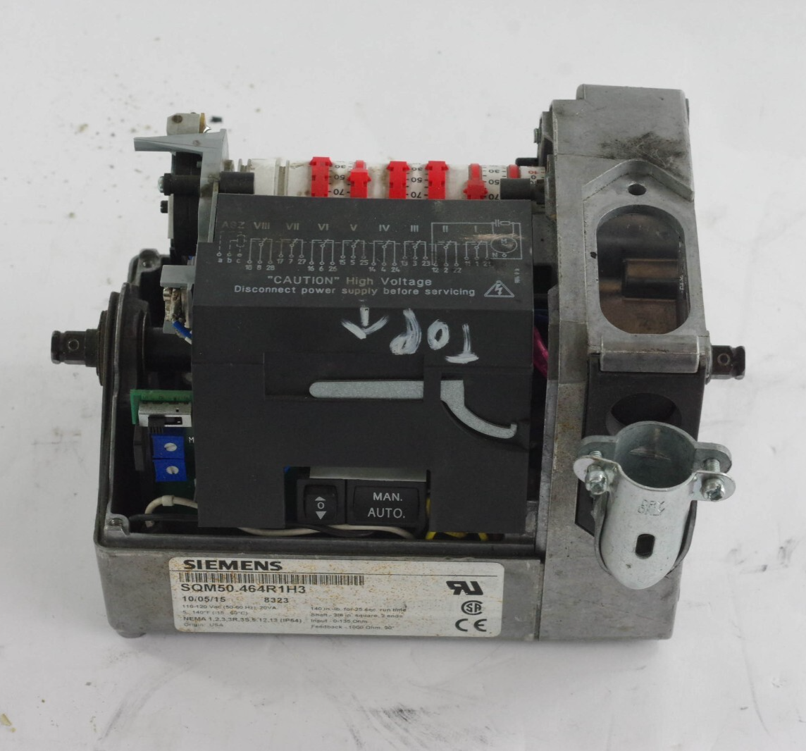 Siemens Combustion SQM50.464R1H3 140Lb 25Sec 90 Degree 135Ohm Ccw - For Parts