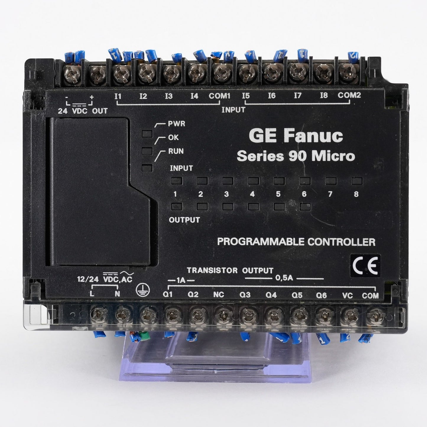 GE FANUC IC693UDD104AP1 Series 90 Micro Controller 12-24VDC/AC 10W/20VA