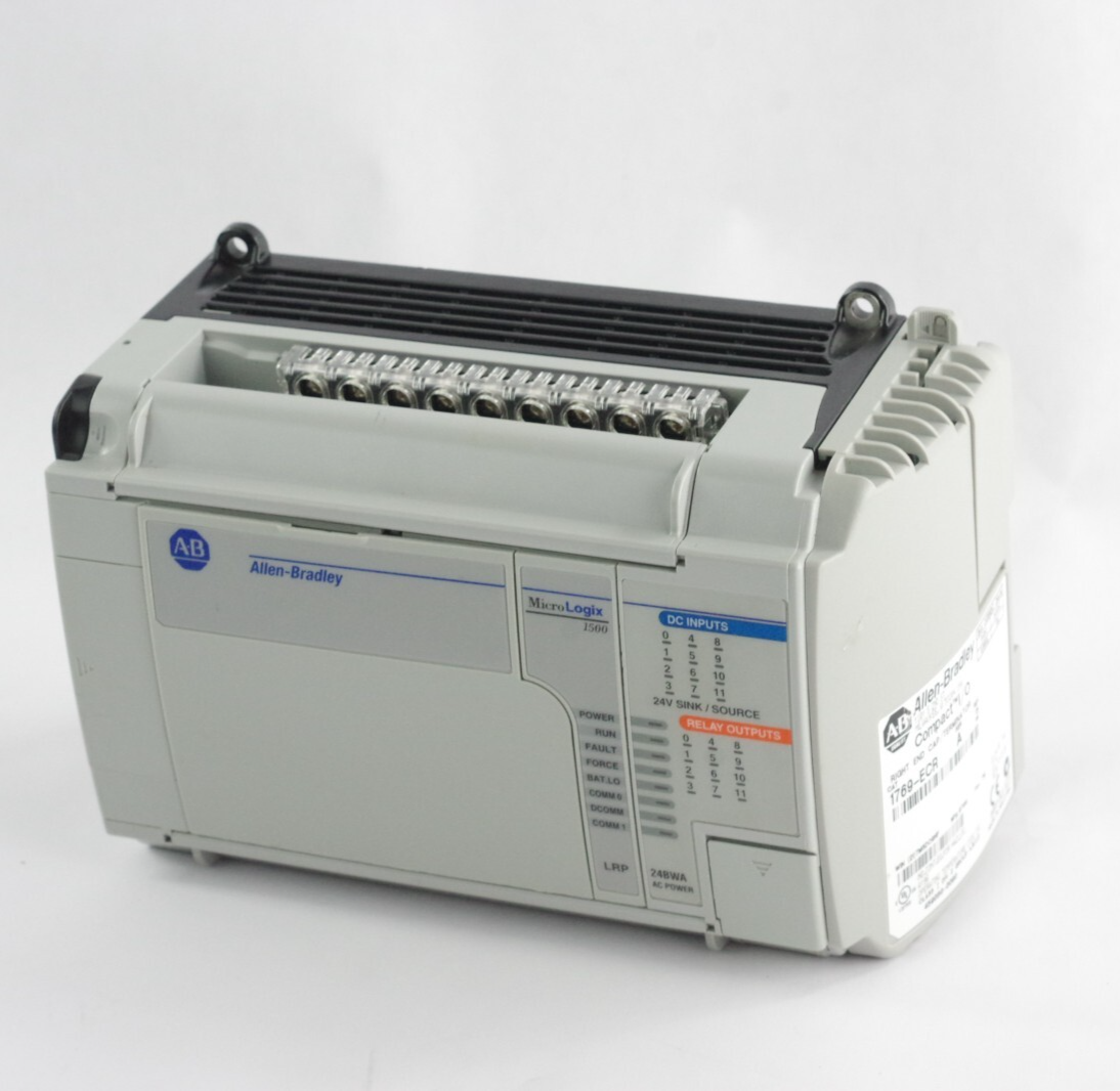 Allen Bradley 1764-24BWA /B 1764-LRP /C 1769-ECR /A MicroLogix 1500 Control