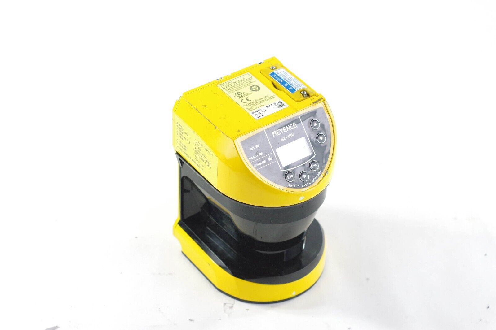 Keyence Model SZ-16V Multi-function Type Safety Laser Scanner - For Pa ...