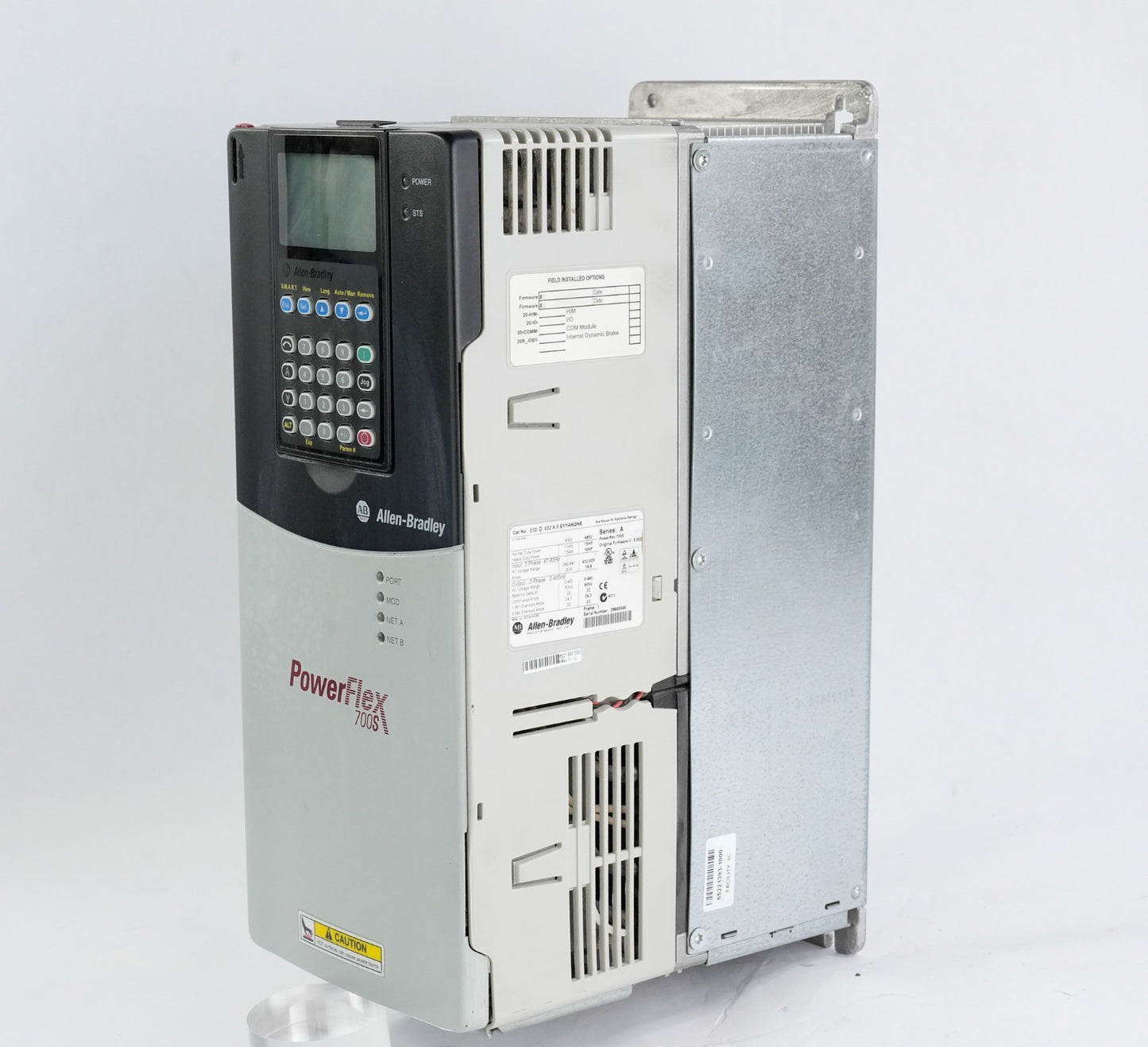 Allen Bradley 20DD022A0EYYANGNE Ser A Powerflex 700S 3-Phase 480V 15HP Drive