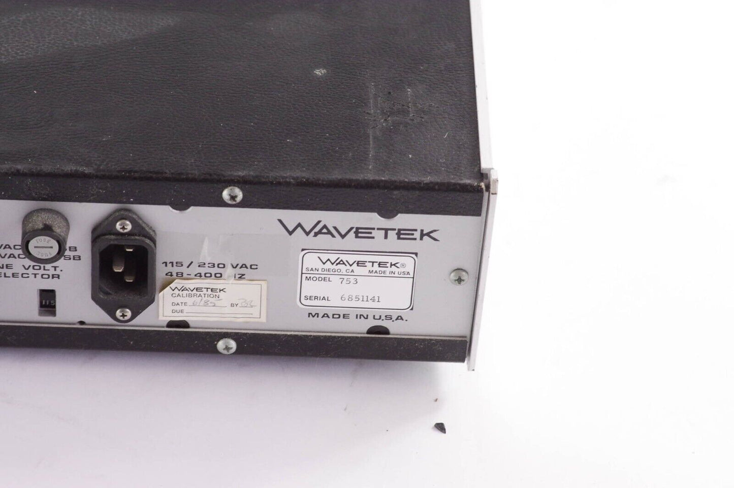 Wavetek Brickwall Filter model 753A